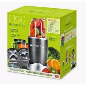 Nutribullet Magic Bullet 12-pieces High-speed Blender & Mixer System discountshub