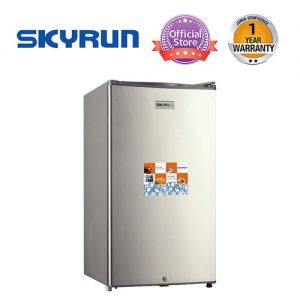 Skyrun Single Door Anti-rust Fridge BCD-90J - INOX discountshub