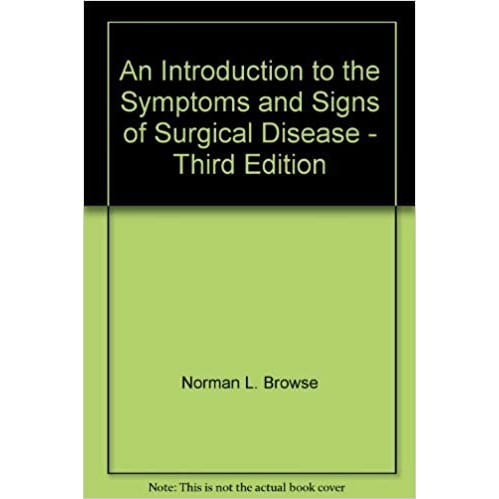An Introduction To The Symptoms & Signs Of Surgical Disease - Third Edition discountshub