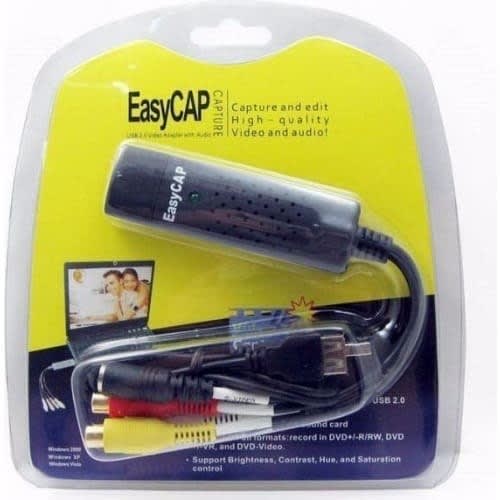 EasyCAP Video, Audio Capture Adapter And Recorder discountshub