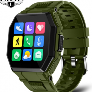 LIGE 2021 New Smart Watch Bluetooth Call Men Full Touch Sport Fitness Tracker Blood Pressure Heart Rate Smartwatch Music Control discountshub