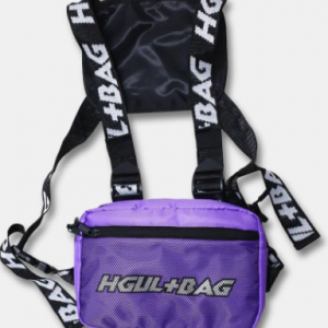 Men Women Hip-hop Nylon Vest Backpack Crossbody Bag Chest Bag discountshub