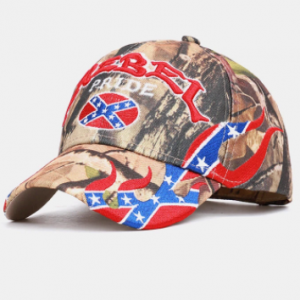 Unisex Cotton Letters Pattern Embroidery Jungle Leaf Print Baseball Cap discountshub