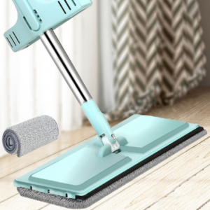 YOREDE Magic Self-Cleaning Squeeze Mop Microfiber Spin And Go Flat Mop For Washing Floor Home Cleaning Tool Bathroom Accessories discountshub