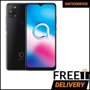 Alcatel 3x - Jewelry Black, 6.52 Inches, 6GB RAM 128GB ROM 48MP + 5MP + 2MP + 2MP REAR CAMERA, 8MP FRONT CAMERA, 5000mAH discountshub