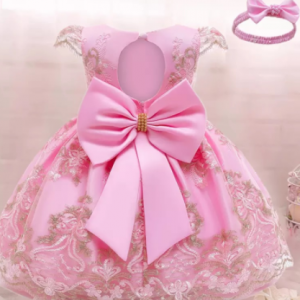 Baby Girls Christmas Dress 3 6 9 12 18 24 Months Toddler Newborn Lace Princess Dress 1 Year Old Birthday Party New Year Costume discountshub