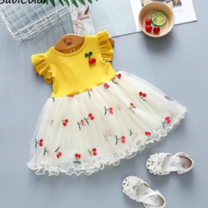 Baby girls summer wedding dresses newborn baby fashion cotton lace princess party dress for bebe girls toddler birthdays clothes discountshub