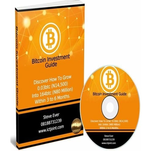 Bitcoin Investment Guide - Discover How To Grow 0.03BTC Into 164BTC Within 3 to 6 Months. discountshub