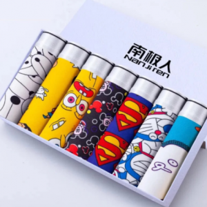 Boxershorts Men Cartoon Printed Breathable Comfortable Underwear Man Boxers Elastic Shorts Underpants Male Soft Boxer Panties discountshub