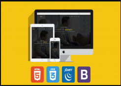 Build Creative Website Using HTML5, CSS3, jQuery & Bootstrap discountshub