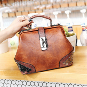 Fashion Leather Women's Shoulder Bags Women Casual Wild Retro Lock Embroidery Designer Handbag Solid Color Female Messenger Bags discountshub