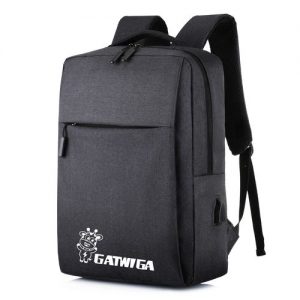 GATWIGA Black Casual Bag Business Laptop Backpack discountshub