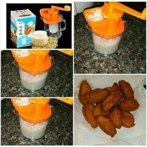 Manual Blender - Easily Blends Bean, Pepper ,Okoro, Tigernuts- Multicolor discountshub