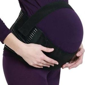 Maternity Pregnancy Support Belt - Black discountshub