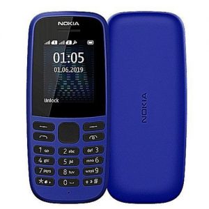 Nokia 105 (2019) Dual SIM, FM Radio, TORCH, 800mAh- Blue discountshub