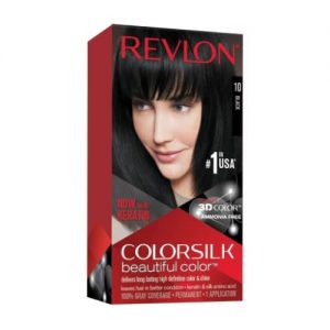 Revlon Colorsilk Beautiful Hair Color - 10 Black discountshub