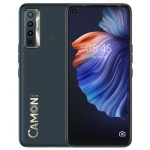 Tecno Camon 17 (CG6) 6.6" 90Hz HD+, 4GB RAM + 128GB ROM, 48MP Triple Rear + 8MP Selfie Camera, Android 11, 5000mAh, - Deep Sea discountshub