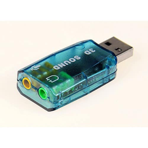 USB 3D Sound Card Adaptor discountshub