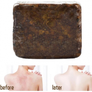 110g Natural 100% African Beauty Black Soap Anti Taches Rebelles Beauty Bath Body Clean Treatment Soap Skin Care Supplies Hot discountshub
