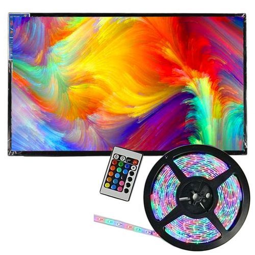 AILYONS 32inch FULL HD LED With Free LED Strip Lights discountshub