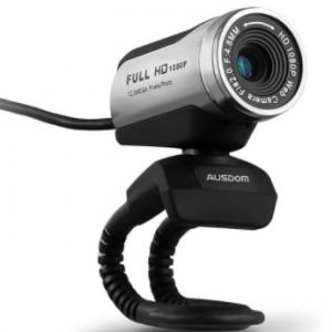 AUSDOM AW615 HD Web Camera With Microphone USB 2.0 1080P Webcam PC for Laptop Live Broadcast Video Conference Work Computer discountshub