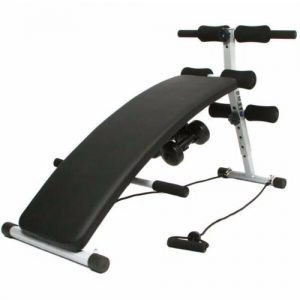 American Fitness Sit Up Bench Plus External Resistance Band discountshub