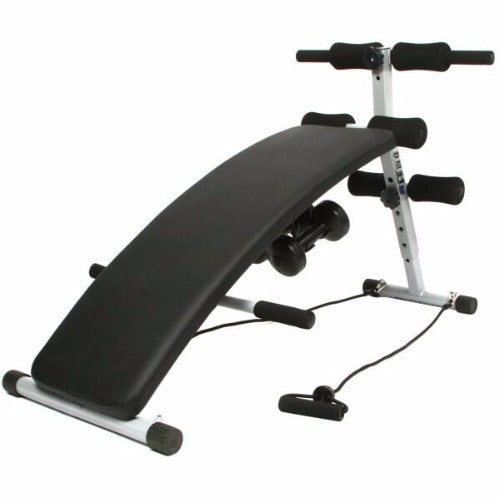 American Fitness Sit Up Bench Plus External Resistance Band discountshub