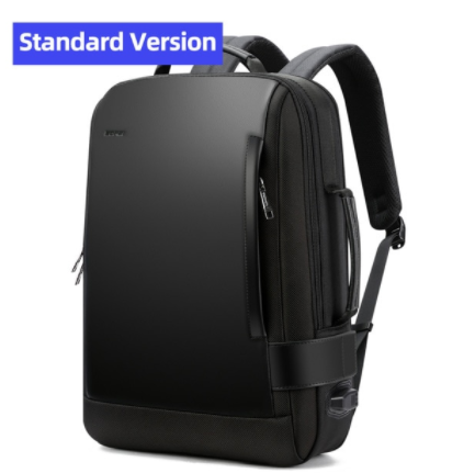 BOPAI Brand Enlarge Backpack USB External Charge 15.6 Inch Laptop Backpack Shoulders Men Anti-Theft Waterproof Travel Backpack discountshub