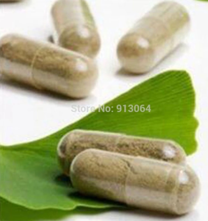 Buy Three get one free100 capsules Organic Ginkgo Biloba Leaves Extract Powder capsule Natural Yinxing Wild Lower Blood Pressure discountshub