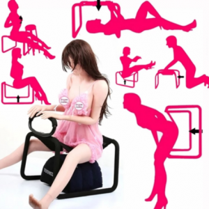 Couples Love Stool For Adult Sex Game Chair Many Pose Steel Solid Chaise Armchair Big Bear Sponge Soft Not Paper Chair Furniture discountshub