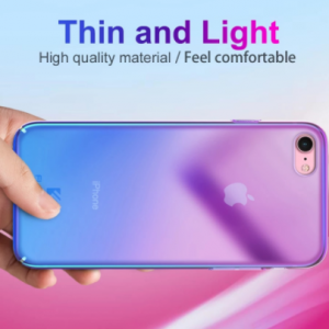 FLOVEME Unique Case For iPhone 5 5S X XS Max Luxury Gradient Ultra Thin Plastic Cover For iPhone 7 8 Plus SE 7 XR 6 6S Case Capa discountshub