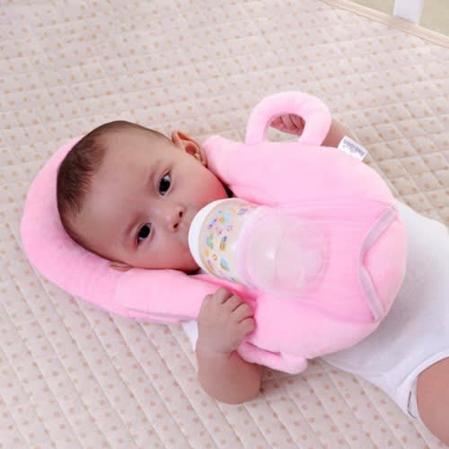 FashionKids Baby Portable Head And Feeding Support Pillow - Pink discountshub