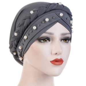 Head Scarf for muslim women solid cotton turban bonnet hijab Caps white pearl Inner hijabs femme musulman arab wrap turbantes discountshub