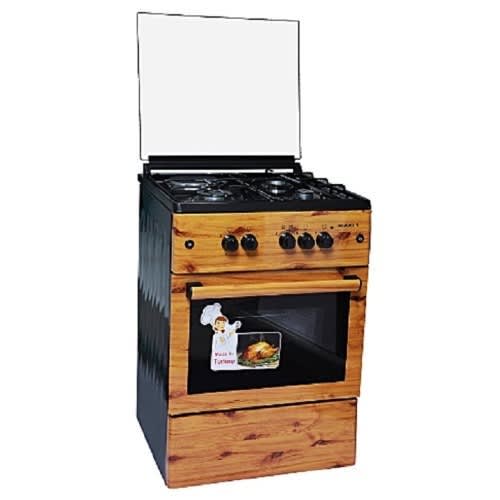 Maxi 60 X 60 (3g+1e) Gas Cooker - Wood discountshub