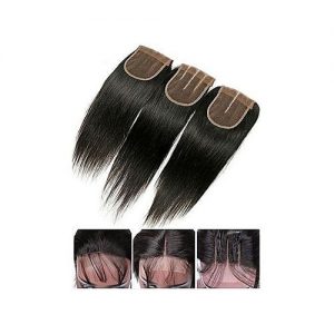 Top Closure, 4*4 Lace 3-Part Straight Closure discountshub