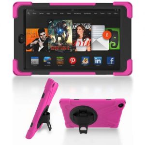Amazon Fire Hd Tablet with Alexa - 7" - 1gb Ram - 16gb Rom + Rotational Proof Case discountshub