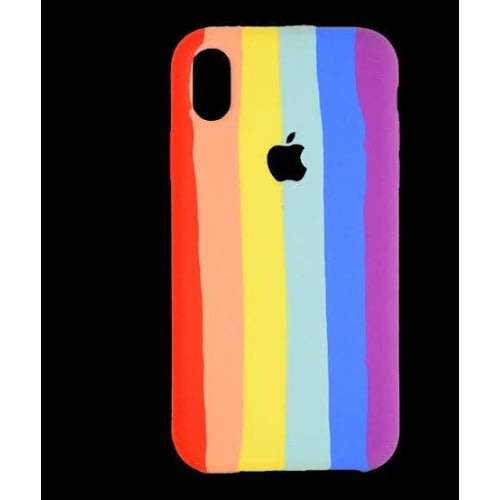 Exclusive Back Case For iPhone Xr - Rainbow Color discountshub