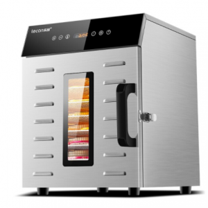 Food Dehydration Dryer Dried Fruit Machine for Home and Commercial 8-layer Smart Touch Capacity Visual Door Lighted discountshub