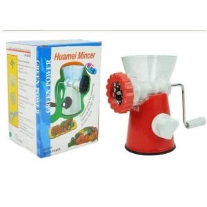 Huamel Manual Meat Mincer - Red discountshub