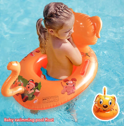 Inflatable float Baby swimming pool buoy for 0-5 age bebes swim ring kids floating summer toys newborn bathing ring accessories discountshub