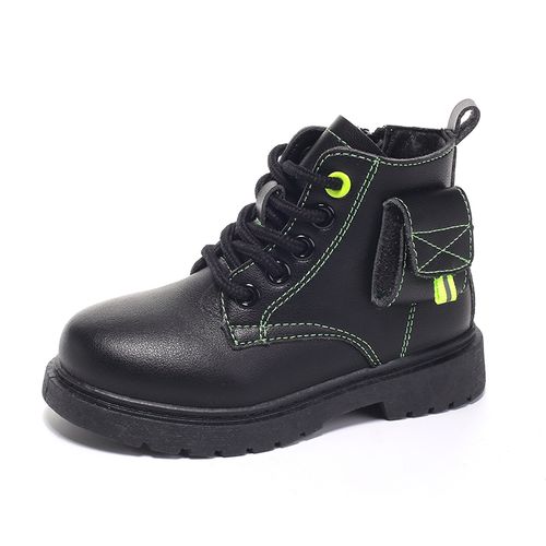 Kid's BootOutdoor Non-slip Soft Bottom Catwalk Shoes-Black discountshub