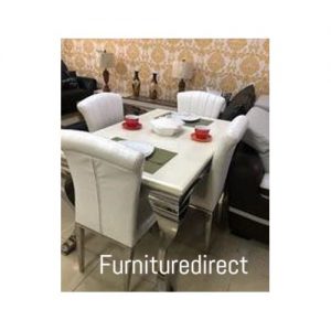 Marble Carraca Dinning Set Furniture(Nationwide Delivery) discountshub