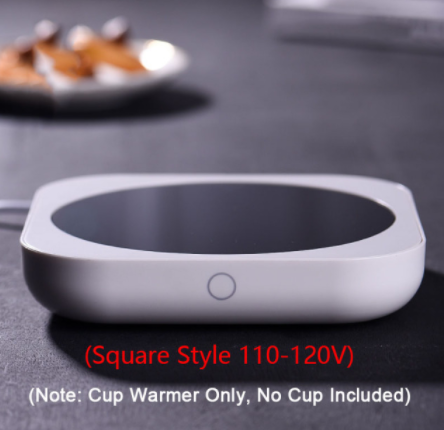 New Coffee Mug Cup Warmer for Milk Tea Pot Electric Heating Plate High Temperature 80 Degree Celsius for Home Office Desk Use discountshub