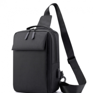 New Cool Nylon Crossbody Bag Men Quality USB Charging Men Chest Bag Waterproof Travel Shoulder Bag Men Causal Men Messenger Bag discountshub