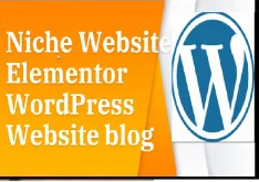Niche Website Elementor WordPress Website blog tutorials discountshub