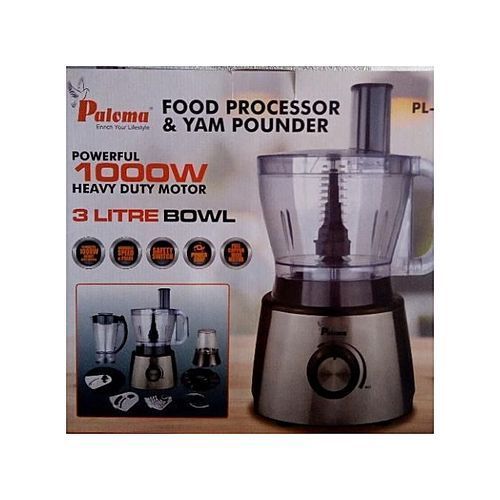 Paloma Multipurpose Food Processor And Yam Pounder 1000W discountshub