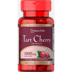 Puritan's Pride Tart Cherry Extract 1000mg By 60softgels discountshub