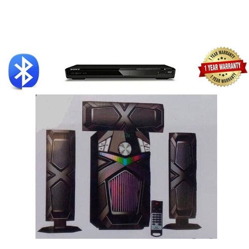 Will Share Bluetooth Home Theatre System 3.1 +Free DVD Player discountshub