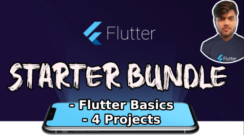 Flutter Starter Bundle with 4 Projects discountshub