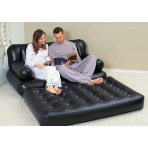 Inflatable Double Seater Sofa With Mattress discountshub
